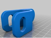 Byr 22mm çubuk için duş başlığı (Sadece Plastik Aparattır!!!) 3D thumbnail 1