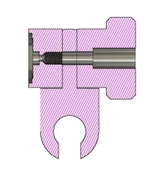 Byr Duş başlığı montajı, döndürülebilir ve sıkıştırılabilir (Sadece Plastik Aparattır!!!) 3D thumbnail 4