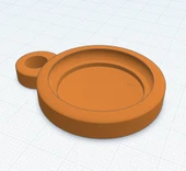 Byr Apple Airtag Anahtar Yüzük Tutucu (Sadece Plastik Aparattır!!!) 3D thumbnail 3