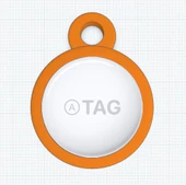 Byr Apple Airtag Anahtar Yüzük Tutucu (Sadece Plastik Aparattır!!!) 3D thumbnail 2