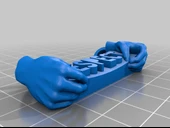 Byr Saygı Kolye (Sadece Plastik Aparattır!!!) 3D - 3