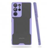 Galaxy S21 Ultra Kılıf Zore Parfe Kapak - 4