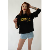 İzmir Mafia Kapüşonlu Kadın Sweatshirt - 2