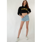 İzmir Mafia Kapüşonlu Kadın Sweatshirt - 5