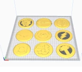 Byr Süper kahraman bardak altlıkları (Sadece Plastik Aparattır!!!) 3D - 4