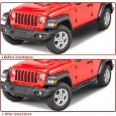 JEEP WRANGLER RUBİCON JL OFF-ROAD METAL YAN BASAMAK SETİ 2019+ - 5