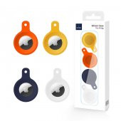 Wiwu Silicon Case Renkli Airtag Anahtarlık - 1