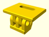 Byr Özelleştirilebilir tripod kafası (Sadece Plastik Aparattır!!!) 3D - 2
