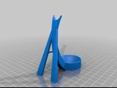 Byr Çay kaşığı tutucu V3 (şimdi çatal ve kalemleri tutuyor!) (Sadece Plastik Aparattır!!!) 3D - 1