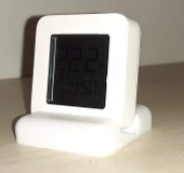 Byr Xiaomi MI sıcaklık ve nem monitörü için tablo standı 2 (Sadece Plastik Aparattır!!!) 3D - 1