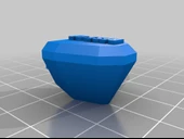 Byr BFF Dostluk İkiz Gem Yüzük Çift Renk (Sadece Plastik Aparattır!!!) 3D thumbnail 4