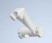 Byr Duş Başlığı Tutucu - Duş Başlığı Tutucu (18mm) (Sadece Plastik Aparattır!!!) 3D - 1