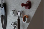 Byr Espresso Grinddozer Duvar Montajı (E61 Distribütörü / Huni) (Sadece Plastik Aparattır!!!) 3D - 4