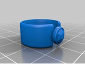 Byr Solidworks'te Temel Yüzük (Sadece Plastik Aparattır!!!) 3D - 1