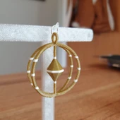 Byr Küpeler ve kolye seti (Sadece Plastik Aparattır!!!) 3D - 3