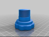 Byr Duş Başlığı Tutucu - Duş Başlığı Tutucu (18mm) (Sadece Plastik Aparattır!!!) 3D - 4