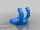 Byr Dyson Saç Kurutma Makinesi için Duvara Monte Tutucu ( Dyson Supersonic ) (Sadece Plastik Aparattır!!!) 3D thumbnail 3