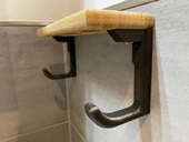 Byr Dyson Airwrap Duvar Rafı (Sadece Plastik Aparattır!!!) 3D thumbnail 3