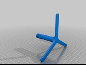 Byr Basit tablo mikrofonu standı (⅝ ″ iş parçacığı) (Sadece Plastik Aparattır!!!) 3D - 3