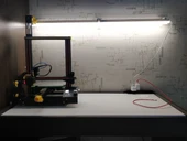 Byr LED ve floresan aydınlatma için duvar montajı. (Sadece Plastik Aparattır!!!) 3D - 3