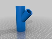 Byr Kurutma makinesi ve çamaşır makinesi için "y" boru bağlantısı (Sadece Plastik Aparattır!!!) 3D - 1