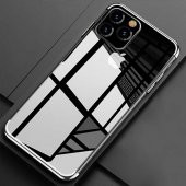 Apple iPhone 11 Pro Max Kılıf Zore Dört Köşeli Lazer Silikon - 4