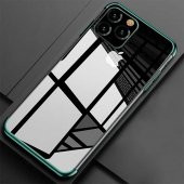 Apple iPhone 11 Pro Kılıf Zore Dört Köşeli Lazer Silikon - 7