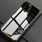 Apple iPhone 11 Pro Max Kılıf Zore Dört Köşeli Lazer Silikon - 5