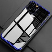 Apple iPhone 11 Pro Kılıf Zore Dört Köşeli Lazer Silikon - 8