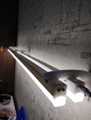 Byr LED ve floresan aydınlatma için duvar montajı. (Sadece Plastik Aparattır!!!) 3D - 1