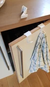 Byr Dolap kapısı için çay havlu kancası (Sadece Plastik Aparattır!!!) 3D - 2