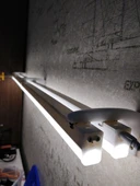 Byr LED ve floresan aydınlatma için duvar montajı. (Sadece Plastik Aparattır!!!) 3D - 2