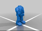 Byr Mandalor Karikatürü (Sadece Plastik Aparattır!!!) 3D - 3