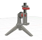 Byr Tripod telefon standı (vida yok!) (Sadece Plastik Aparattır!!!) 3D - 4