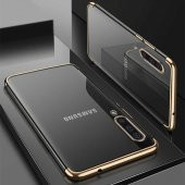 Galaxy A30S Kılıf Zore Dört Köşeli Lazer Silikon - 2