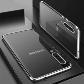 Galaxy A30S Kılıf Zore Dört Köşeli Lazer Silikon - 3