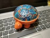 Byr Kapaklı ayaklı kaplumbağa kasesi (Sadece Plastik Aparattır!!!) 3D - 1