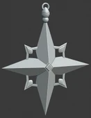 Byr Genshin Impact Mona Kolye (güncellendi) (Sadece Plastik Aparattır!!!) 3D - 3