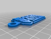 Byr Anahtar Yüzük, D Ring ve Nashville Anahtarlık Yapın. (Sadece Plastik Aparattır!!!) 3D thumbnail 3