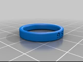 Byr Yüzük boyutunuzu bulun: 0.5 artışla 6 ila 10 (Sadece Plastik Aparattır!!!) 3D thumbnail 2