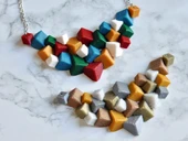 Byr Çok renkli küp kolye (Sadece Plastik Aparattır!!!) 3D thumbnail 1