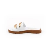 MAMMAMİA D25YT-1375 YUMUŞAK TOKALI DERİ ŞIKIDIM KADIN TERLİK thumbnail 10