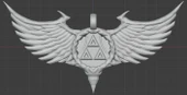 Byr Triforce Kolye - SLA (Sadece Plastik Aparattır!!!) 3D - 2