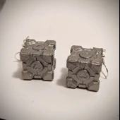 Byr Portal Refakatçisi Küp Küpe/Anahtarlık (Sadece Plastik Aparattır!!!) 3D - 3