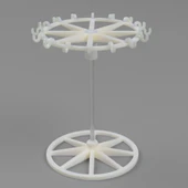 Byr Kolye Tutucu - Colliers ekran (Sadece Plastik Aparattır!!!) 3D thumbnail 3