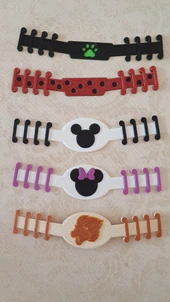Byr Disney Maske Şeritleri (Sadece Plastik Aparattır!!!) 3D - 4