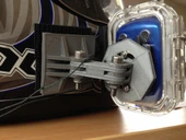 Byr SJ1000 Aksiyon Kamera Motosiklet Kask Montajı (Sadece Plastik Aparattır!!!) 3D - 1