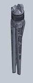 Byr Mikrofon için tripod (Sadece Plastik Aparattır!!!) 3D - 3