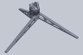 Byr Mikrofon için tripod (Sadece Plastik Aparattır!!!) 3D - 1