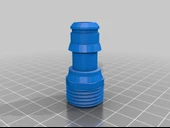 Byr Grohe 28637xx0 Relexa Kuplör / Duş Başlığı / Hortum için Kuplaj (Sadece Plastik Aparattır!!!) 3D thumbnail 2